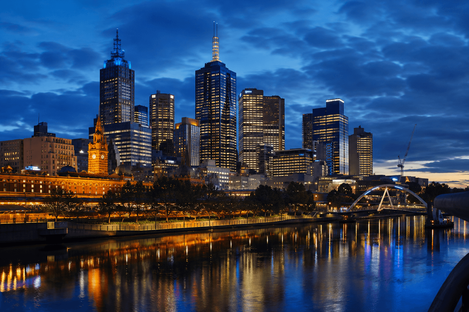 Melbourne skyline